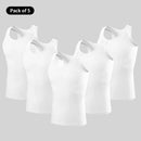 Regata masculina de algodão, esportiva e justa, disponível em kit com 1, 3 ou 5 peças. Ideal para adolescentes, lazer e treino, estilo simples e versátil.