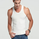 Regata masculina de algodão, esportiva e justa, disponível em kit com 1, 3 ou 5 peças. Ideal para adolescentes, lazer e treino, estilo simples e versátil.