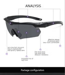 Óculos Táticos Militares – 3 Lentes Intercambiáveis (HD)