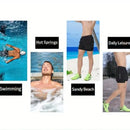 Shorts masculinos com tecnologia Aloe, modelo esportivo 2 em 1, de secagem rápida, estiloso e confortável.