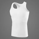 Regata masculina de algodão, esportiva e justa, disponível em kit com 1, 3 ou 5 peças. Ideal para adolescentes, lazer e treino, estilo simples e versátil.