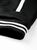 Jaqueta de beisebol masculina de manga comprida, folgada, grande, com emendas, roupa de beisebol, casaco de rua, jaquetas bomber quentes para homens