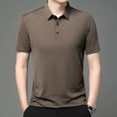 Camisa Masculina de Verão – Ice Silk / Camada Base Respirável