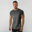👕 Camiseta Masculina Slim Fit para Academia – Algodão, Manga Curta