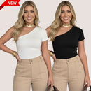 Kit (2) Blusa Feminina Mula Manca – Moda Feminina, Suplex com Forro e Estilo Blogueira