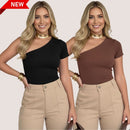 Kit (2) Blusa Feminina Mula Manca – Moda Feminina, Suplex com Forro e Estilo Blogueira