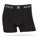 Kit 12 Cuecas Boxer Polo Wear Microfibra Sem Costura Masculinas Cueca Box Adulto Confortável Sortido