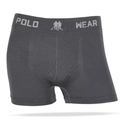 Kit 12 Cuecas Boxer Polo Wear Microfibra Sem Costura Masculinas Cueca Box Adulto Confortável Sortido