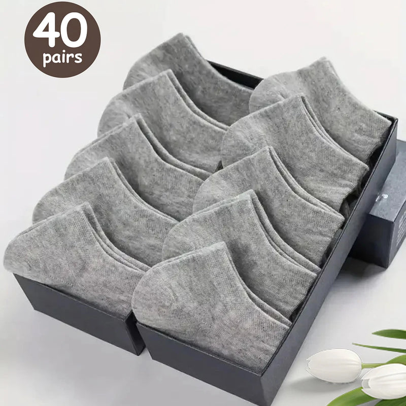 Meias Masculinas de Cano Baixo – Verão | Antiodor | Respiráveis