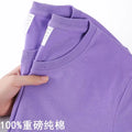Camiseta Unissex 100% Algodão – Cores Sólidas, Gola O, Manga Curta, Estilo Coreano, Tamanhos M ao 4XL
