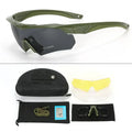 Óculos Táticos Militares – 3 Lentes Intercambiáveis (HD)