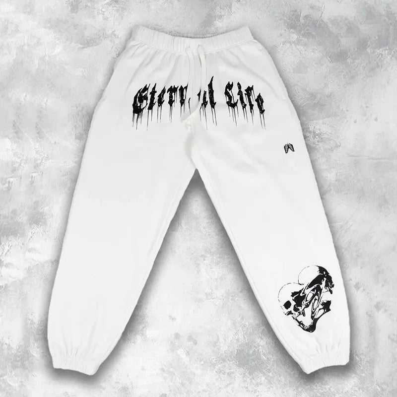 Calça Esportiva Masculina 2024 – Casual, Treino, Academia e Ano Novo | Estilo Europeu e Americano