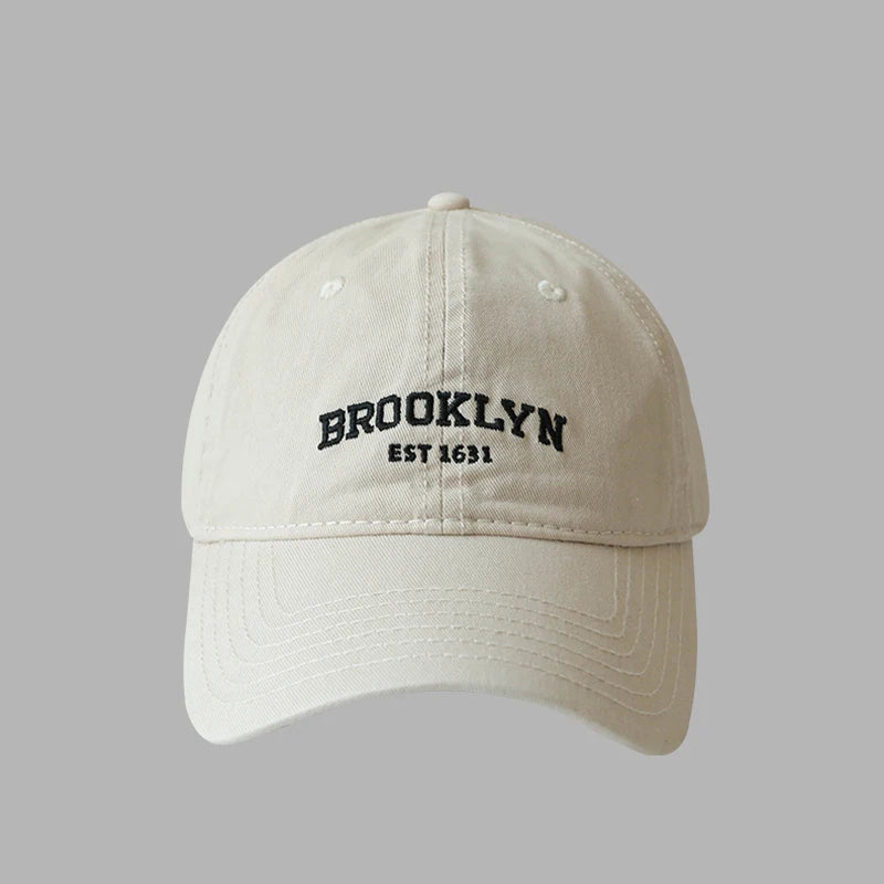 Boné de beisebol com bordado das letras JK em coreano, unissex, estilo hip hop, casual e esportivo, ideal para corrida e streetwear.