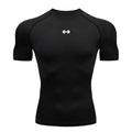 Camiseta Masculina de Compressão – Esportiva, Secagem Rápida, Elástica, Ideal para Corrida, Academia e Treino de Verão