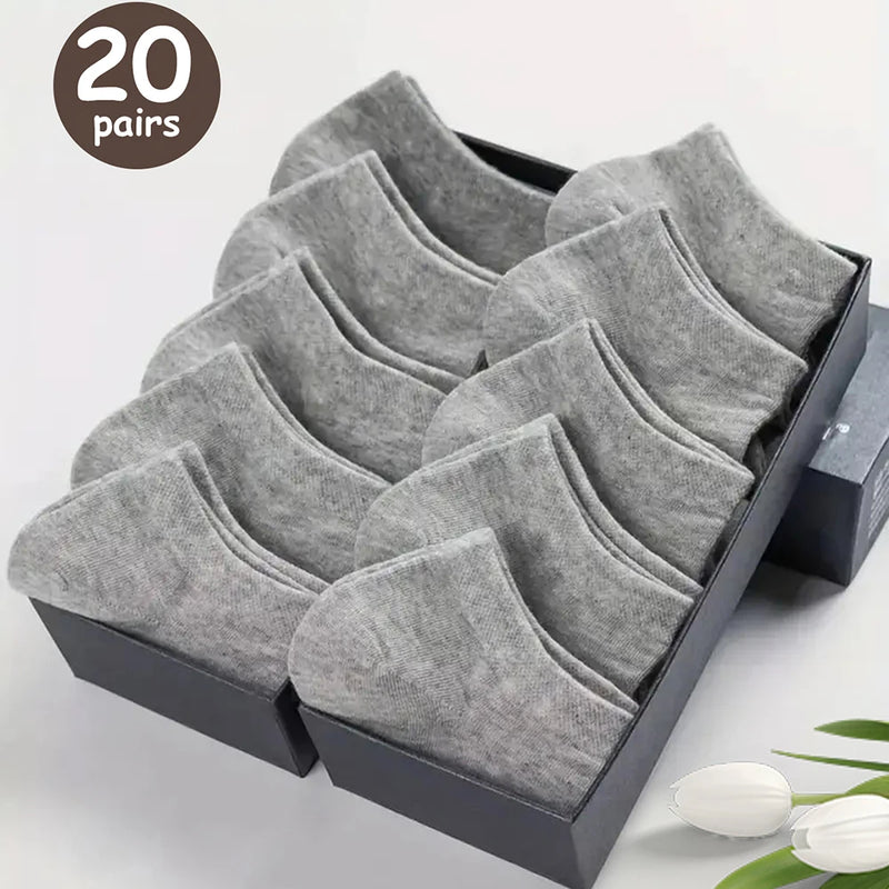 Meias Masculinas de Cano Baixo – Verão | Antiodor | Respiráveis