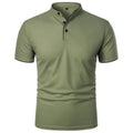 Camisa Polo Masculina de Verão – Manga Curta, Casual, Respirável