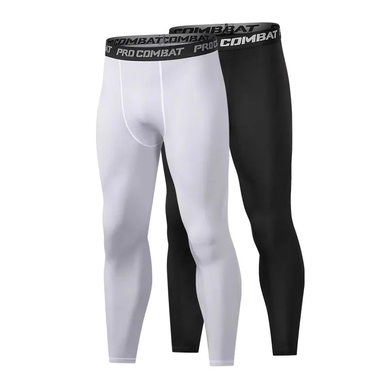 Calças de Compressão Masculinas / Leggings Esportivas