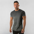 👕 Camiseta Masculina Slim Fit para Academia – Algodão, Manga Curta