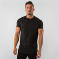 👕 Camiseta Masculina Slim Fit para Academia – Algodão, Manga Curta