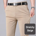 Calça Masculina Social Casual Preta – Tecido Elástico e Secagem Rápida