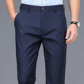 Calça Masculina Social Casual Preta – Tecido Elástico e Secagem Rápida